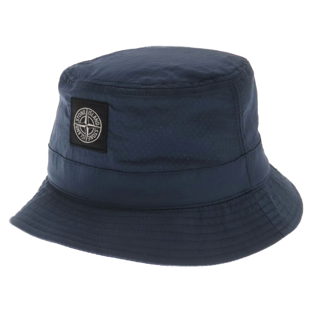 STONE ISLAND (ストーンアイランド) NYLON METAL BUCKET HAT ロゴ