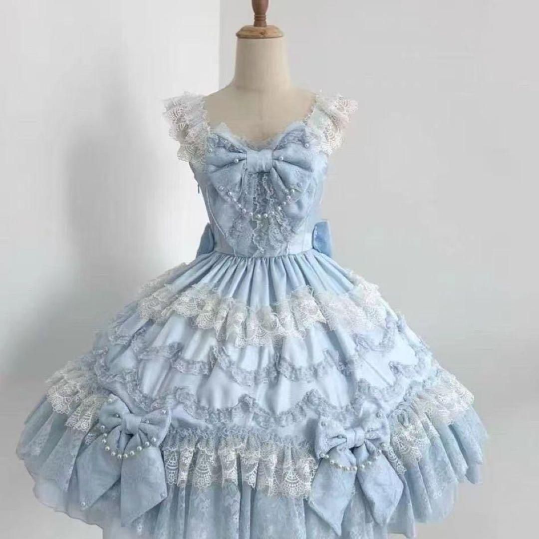 昭和dollクラシックロリータドレス JSK リボンロリィタ