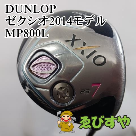 入間【中古】 レディースフェアウェイウッド ダンロップ 7W ゼクシオ2014モデル MP800L L 23[6357]
