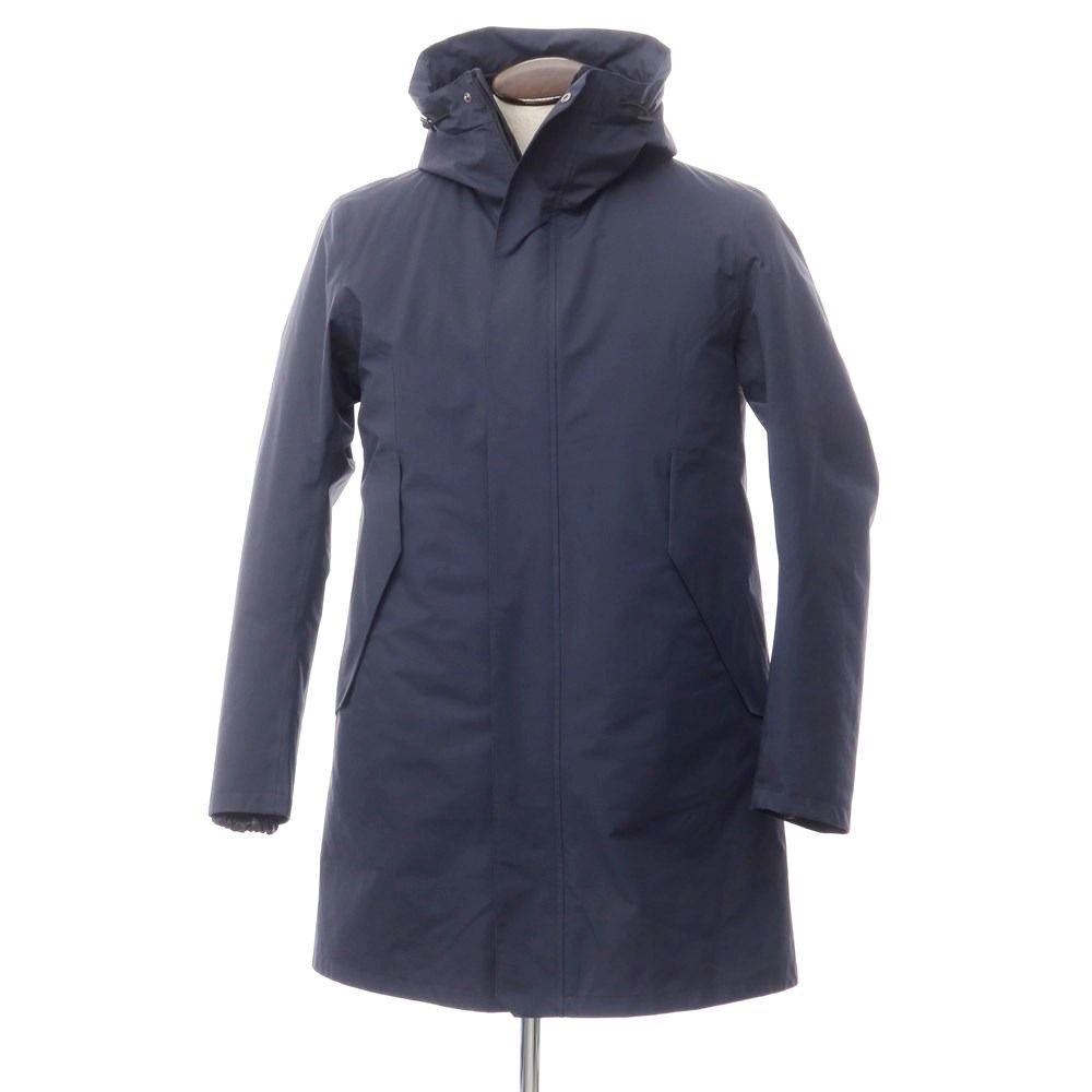 【中古】ヘルノ Herno Laminar ‎GORE-TEX ゴアテックス 3WAY ダウンコート ネイビー【サイズ50】【メンズ】-0