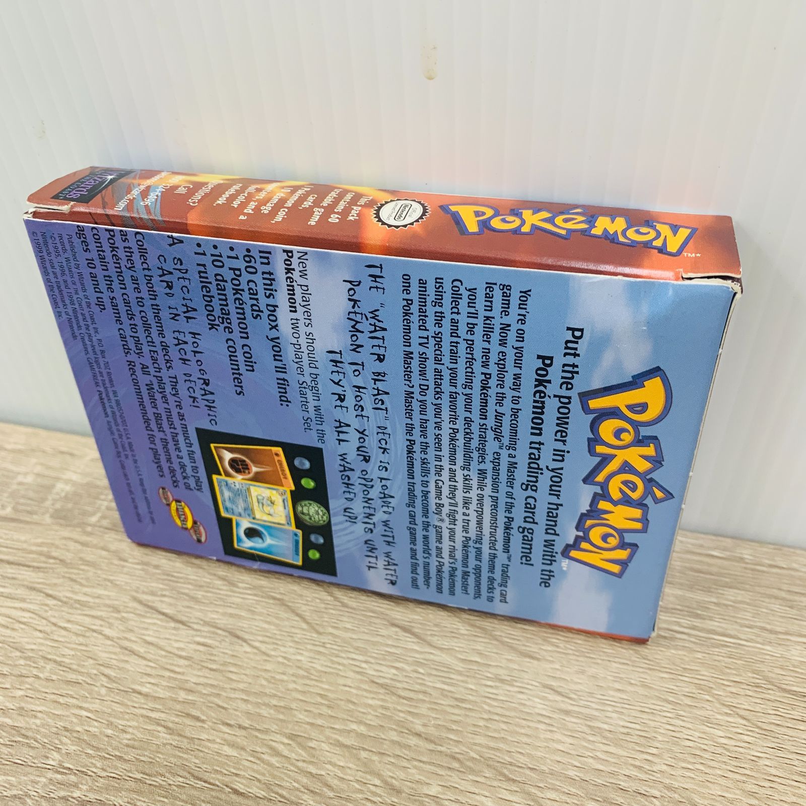 ◇ ポケモンカード 旧裏 英語版 テーマデッキ WATER BLAST Pokemon TCG - Jungle Water Blast Theme  Deck 高品質 Opening a Water Blast Theme Deck! | Pokémon Jungle - YouTube