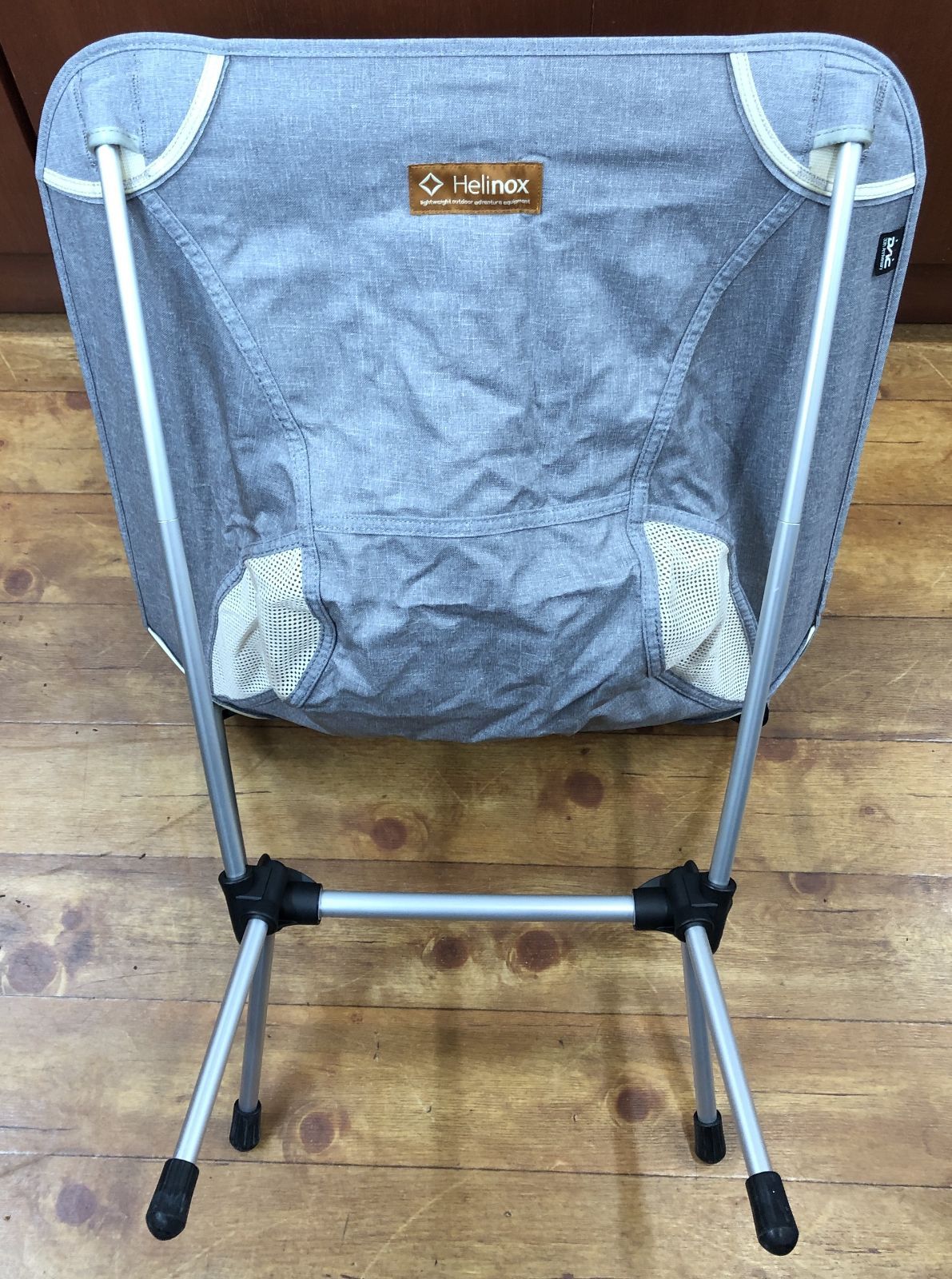 ヘリノックスチェア(グレー) 美品 Helinox Chair One Home スチール