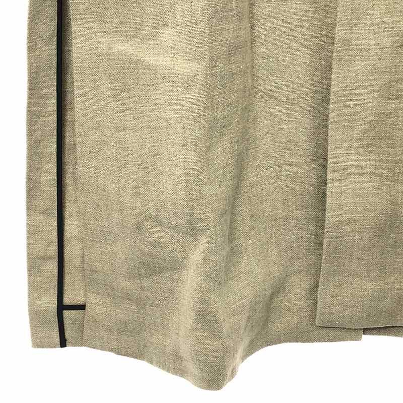 L'Appartement / アパルトモン | 2020SS | Lisiere  リジェール Linen Vest ヘビーリネン ロングベスト | F | ベージュ | レディース L'Appartement / アパルトモン | 2020SS | Lisiere リジェール Linen
