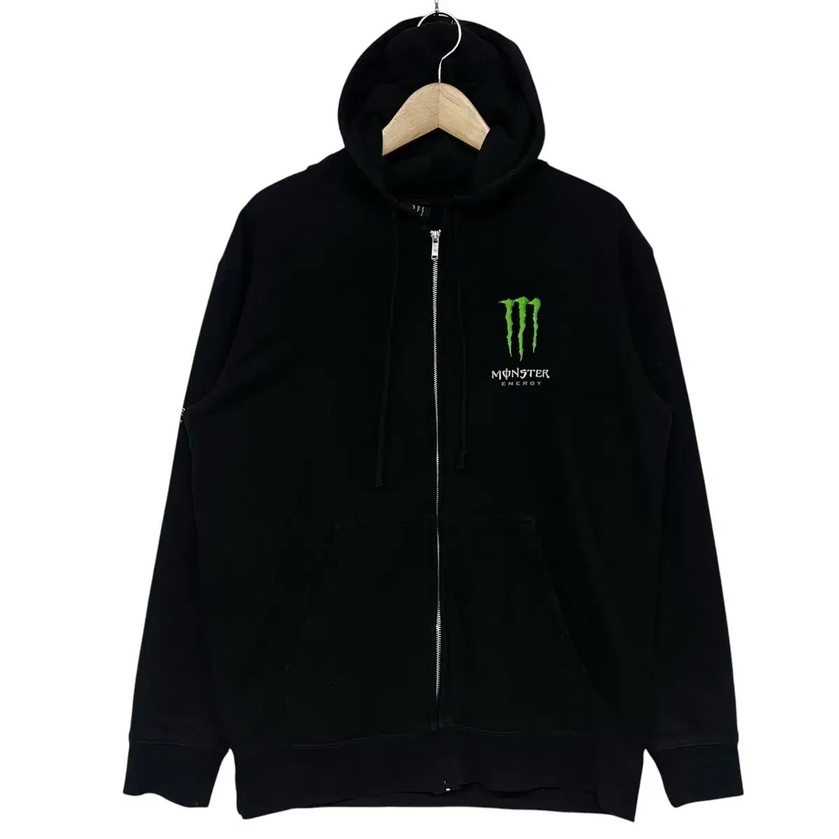 モンスターエネルギー ロゴ フード付きTシャツ