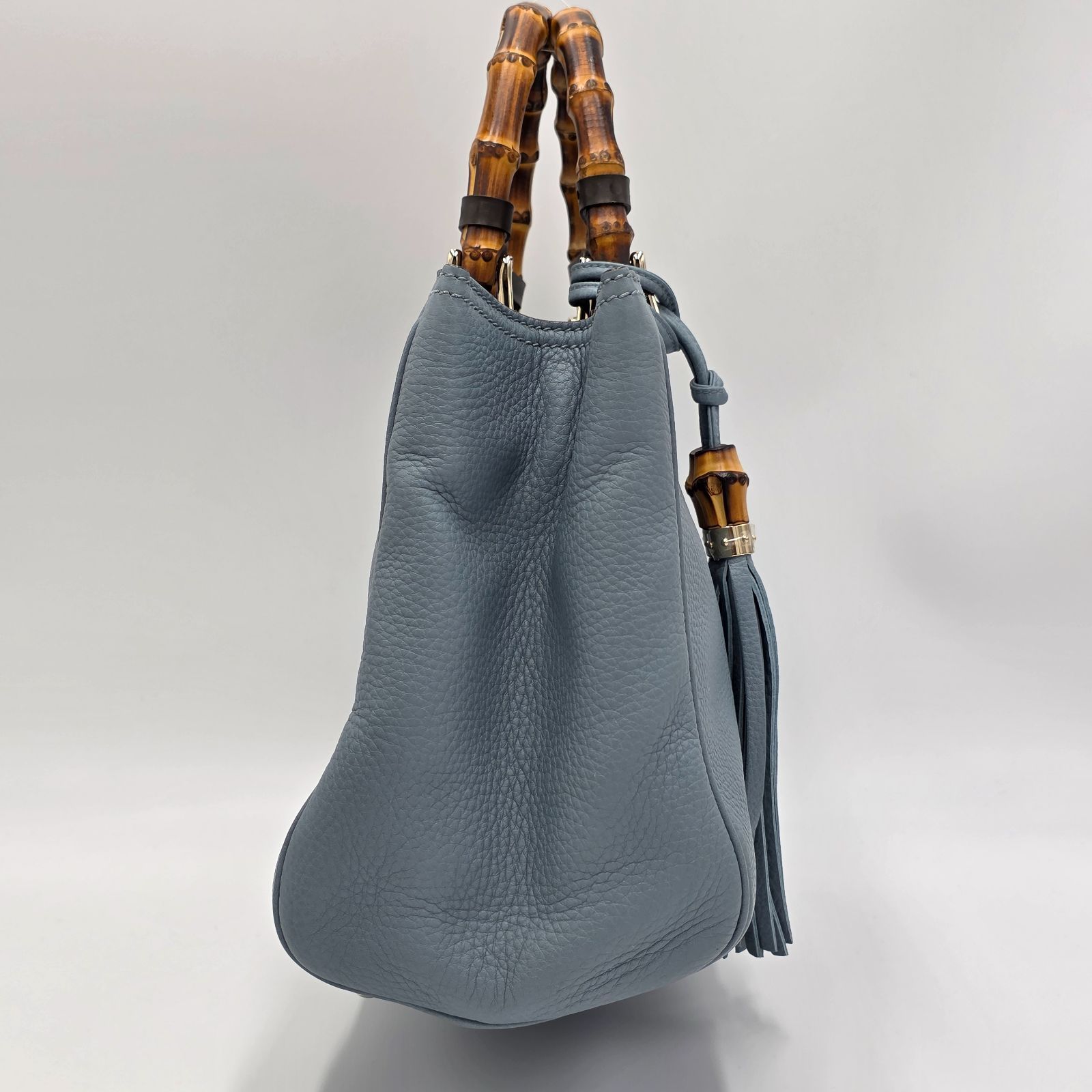 中古／AB】50周年限定 GUCCI グッチ バンブー ショッパー