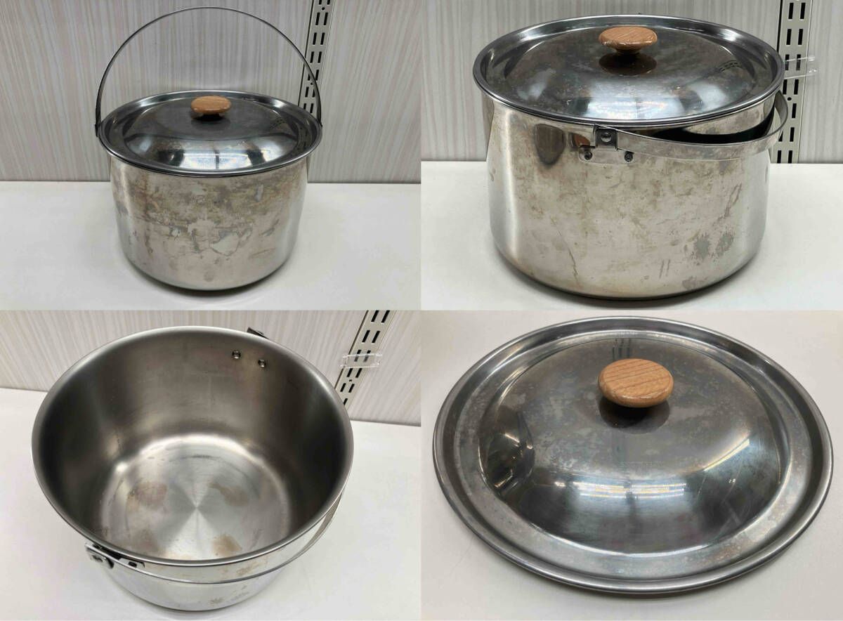 SNOWPEAK スノーピーク クッカーセット 鍋 ザル アウトドア