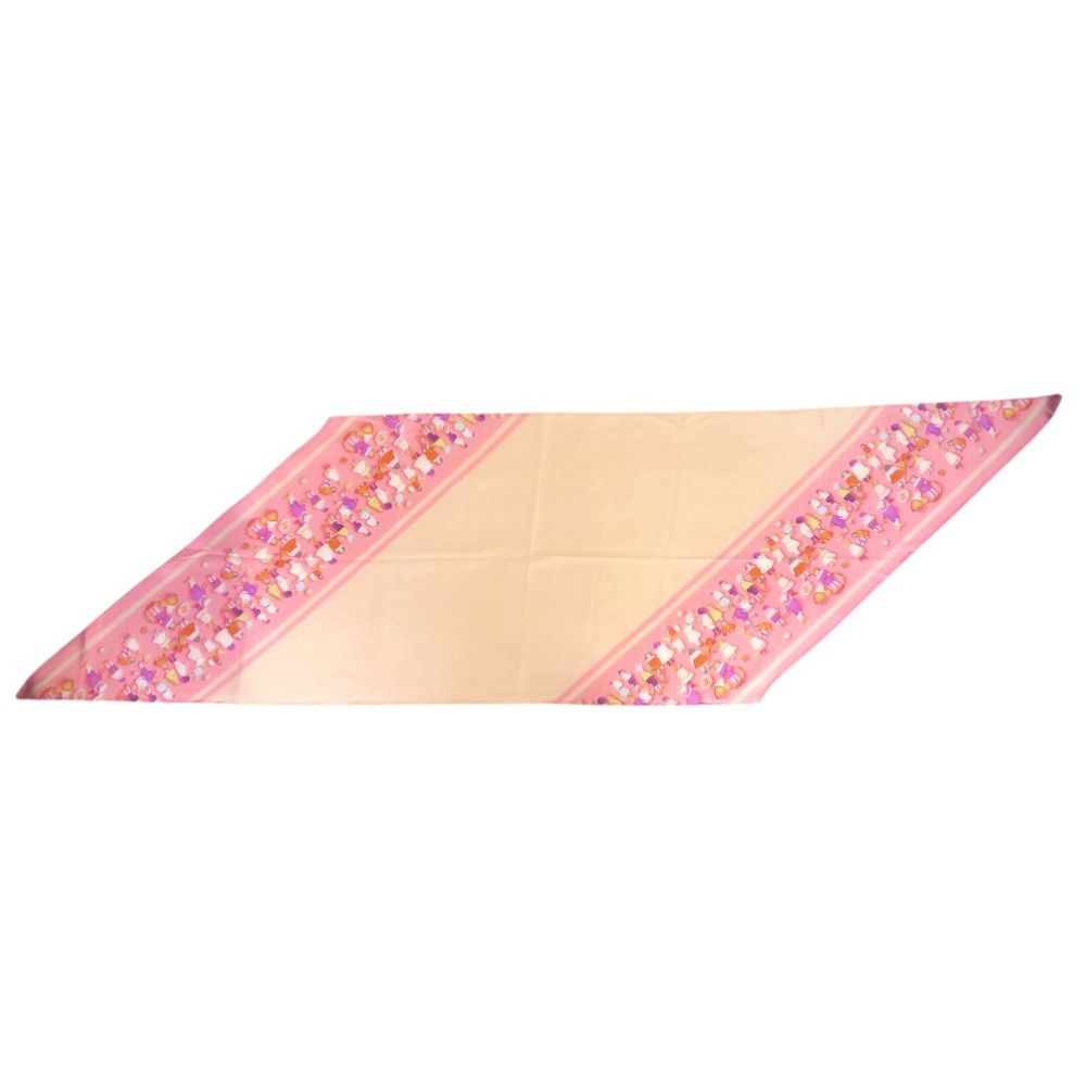 美品 シャネル ココマーク スカーフ ストライプ 子供 ヴィンテージ