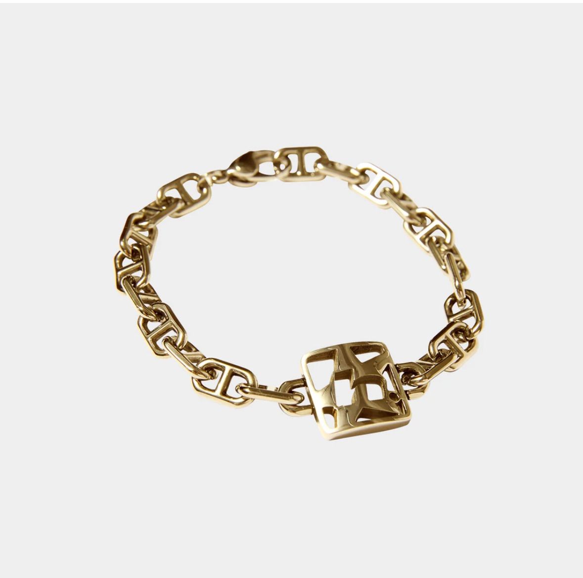 HUF ゴールドチェーンブレスレット HUF H STAR BRACELET GOLD L/XLサイズ ¥13200 ＋ 送料¥550