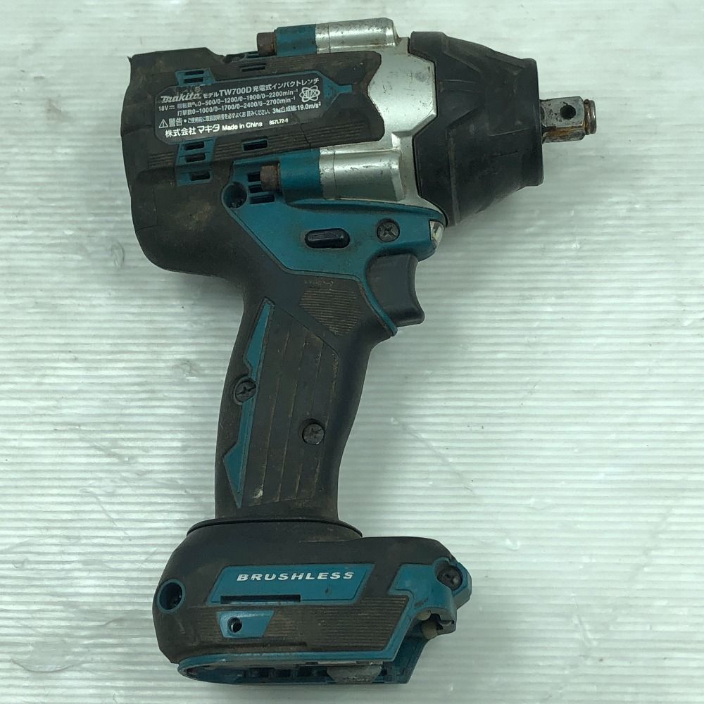 2025年新作。 MAKITA マキタ 締め付け工具 インパクトレンチ TW700D ブルー