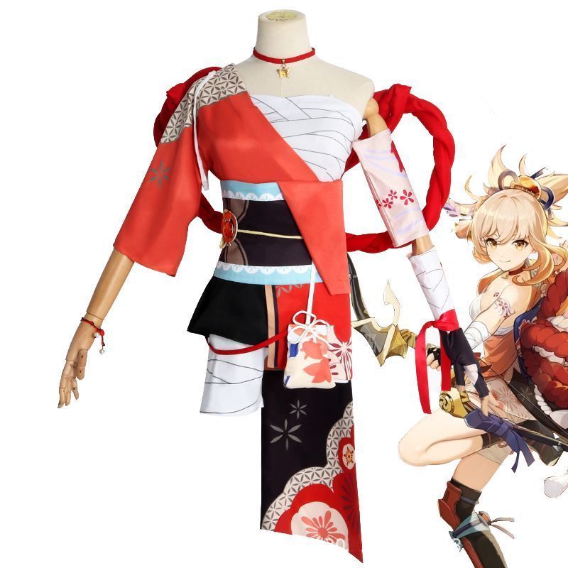 原神 宵宮 よいみや コスプレ衣装 原神 げんしん ヒロイン Yoimiya コスプレ衣装 コスチューム ハロウィン