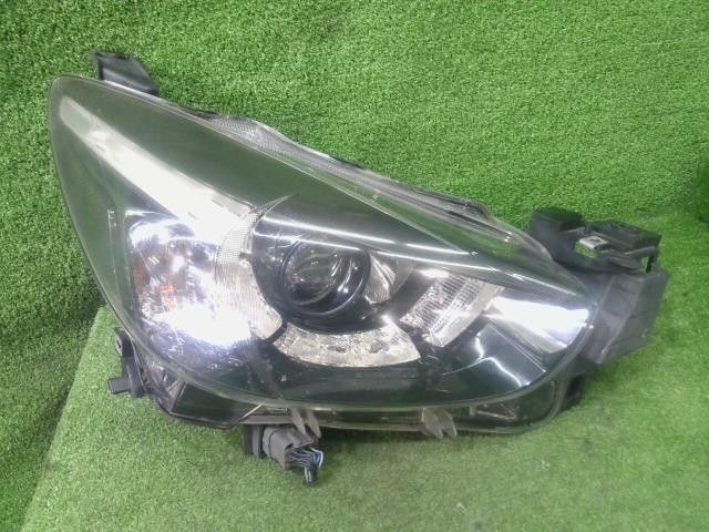 デミオ LDA-DJ5FS 右 ヘッドランプ ヘッドライト ASSY XDブラックレザーリミテッド S5-DPTS 46V D09L-51-031G