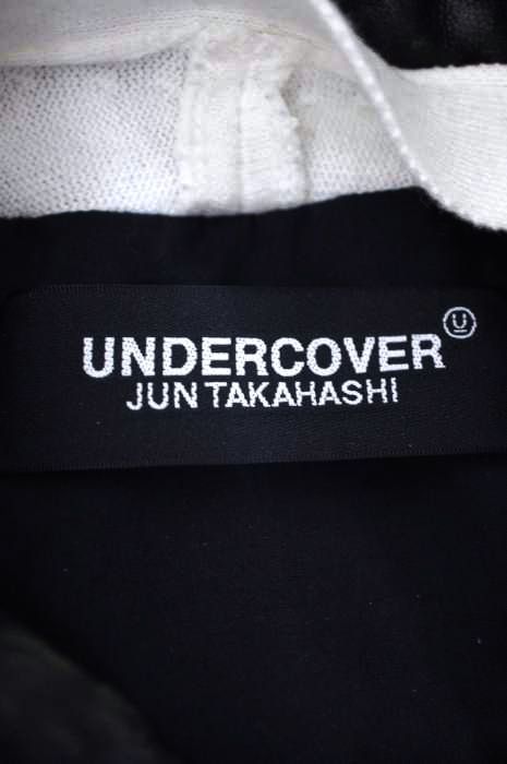 日本製 【UNDERCOVER/アンダーカバー】シャツニットMIXレザー