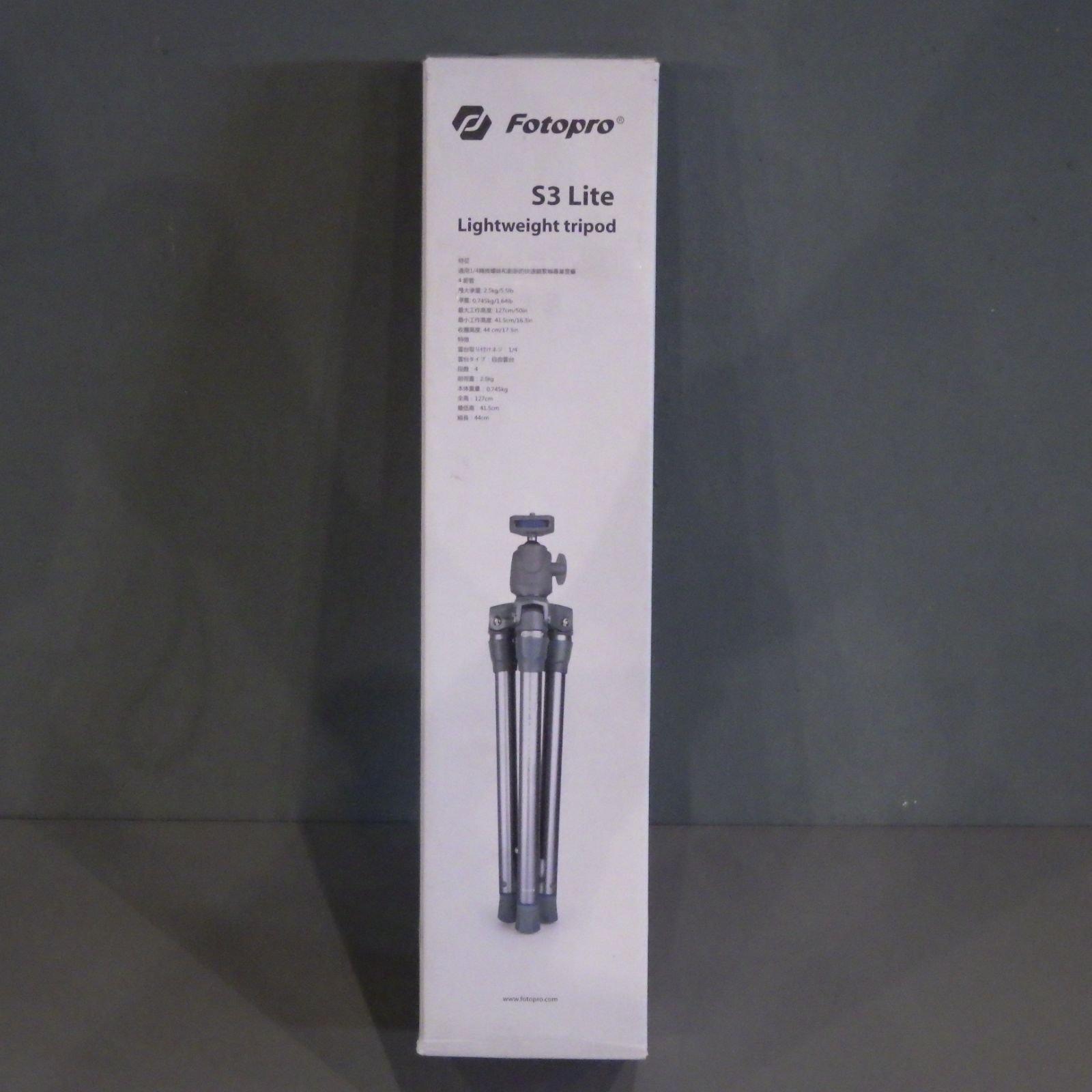 キング FOTOPROS3 LITE 4段三脚 アウトレット品 W0094F