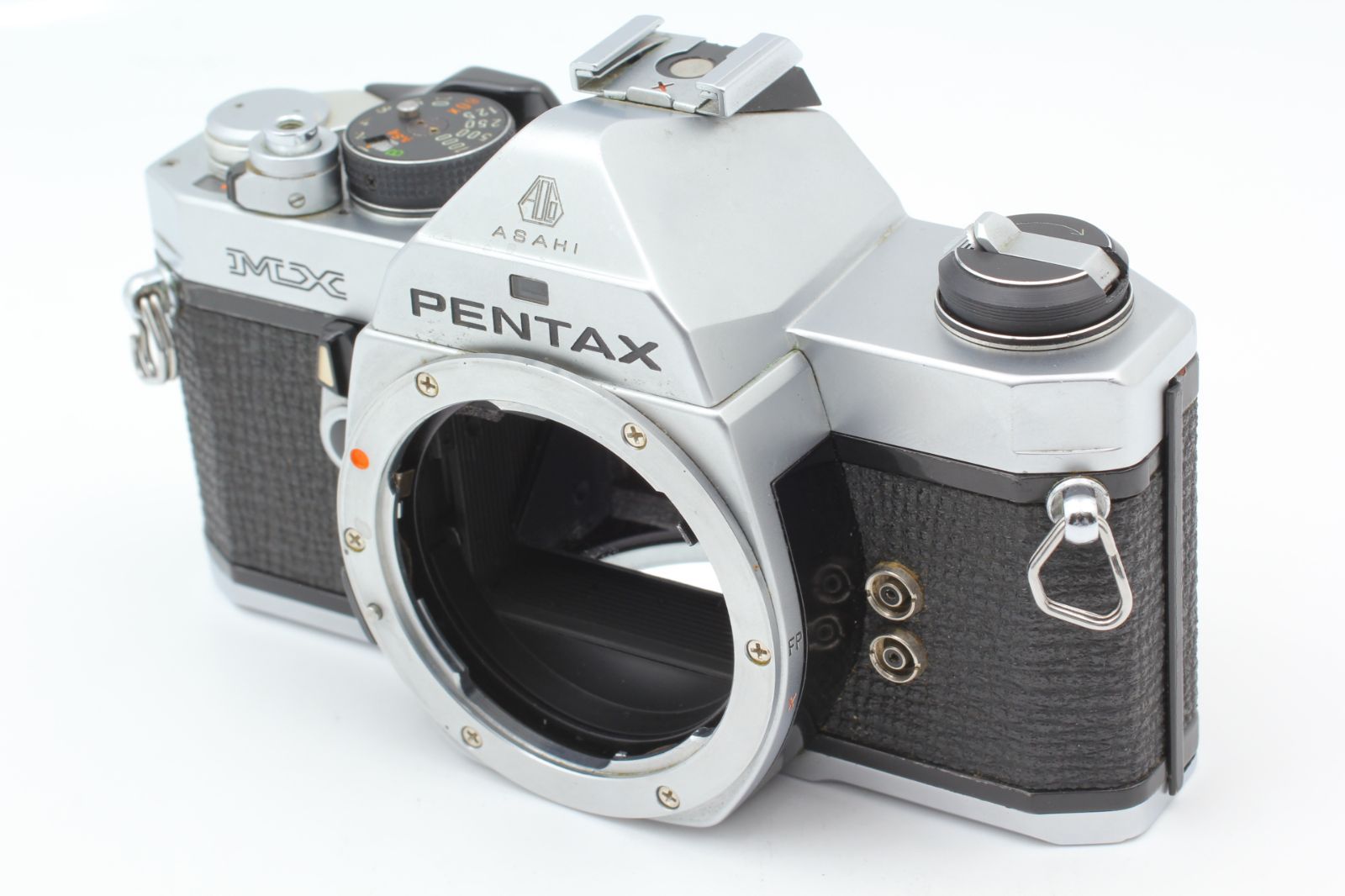 並品】PENTAX MX Silver SLR 35mm Camera SMC PENTAX 50mm F1.4 Meter