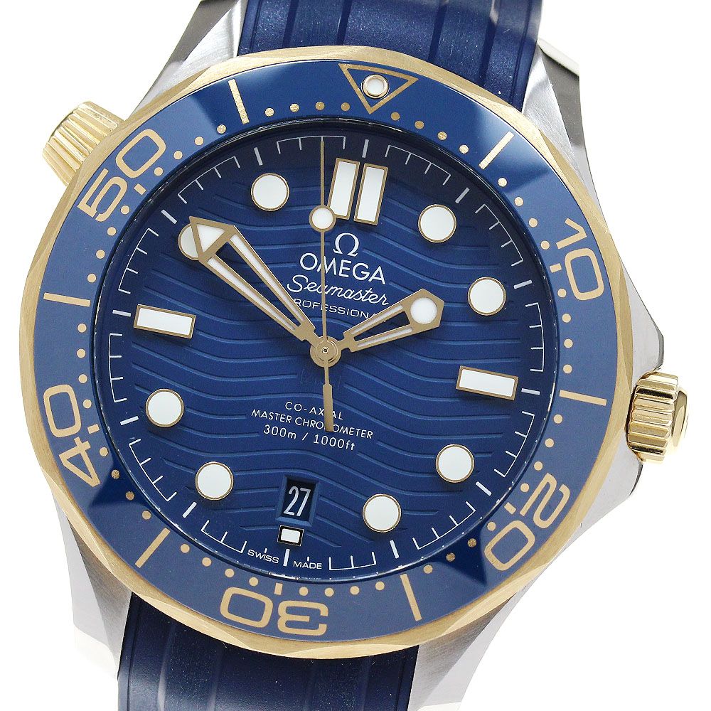 オメガ OMEGA 210.22.42.20.03.001 シーマスター ダイバー 300m コーアクシャル マスター クロノメーター 自動巻き メンズ美品箱・保証書付き_864342