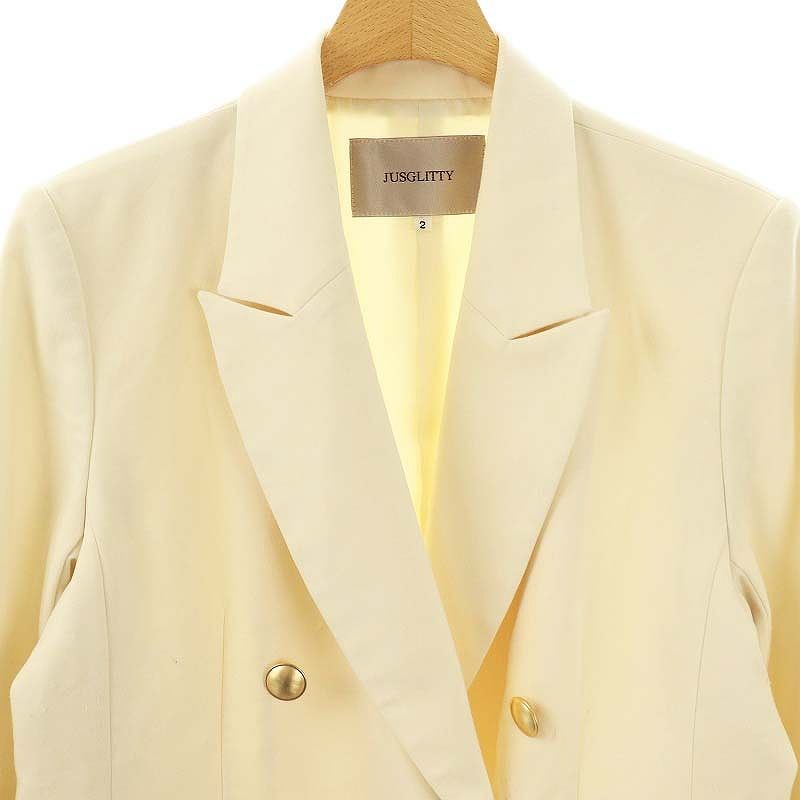 ジャスグリッティー JUSGLITTY 23AW ダブル釦ジャケット