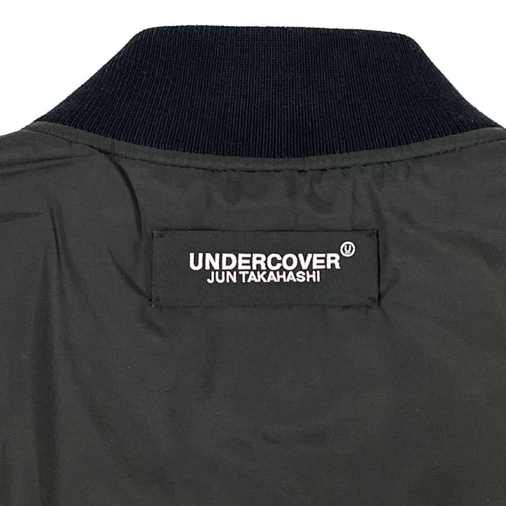 UNDERCOVER アンダーカバー UC1C4205-1 チェック ボンバージャケット 赤系×黒 サイズ2 正規品 / 30878