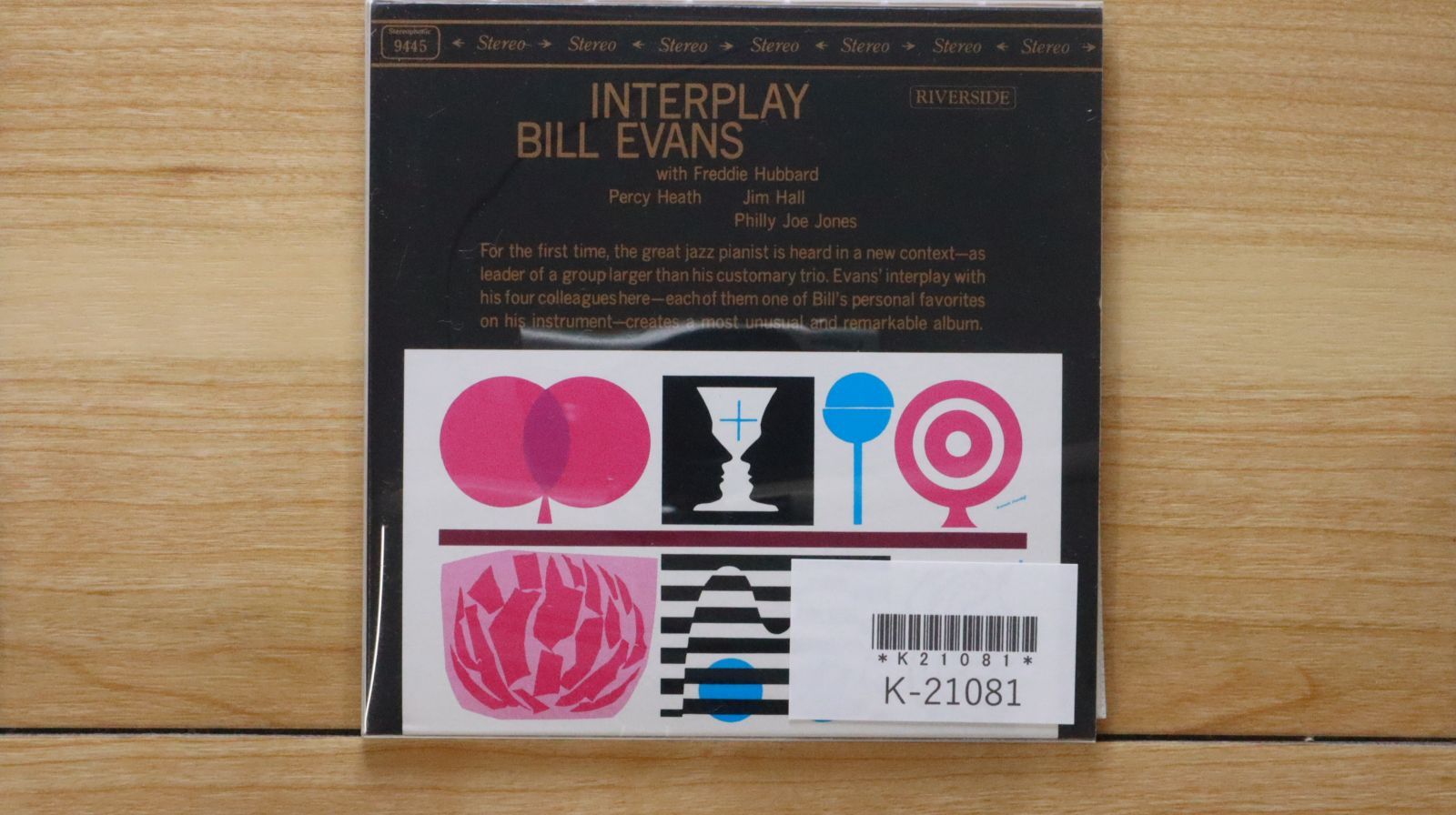 国内盤CD☆ビル・エヴァンス/Bill Evans□ インタープレイ