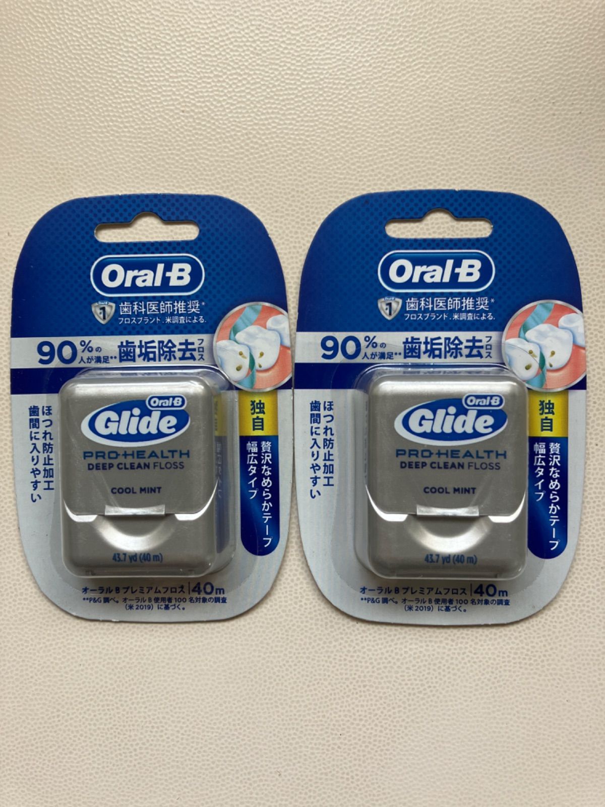 Oral-B オーラルB プレミアムデンタルフロス 40m 歯間 クリーナー - その他