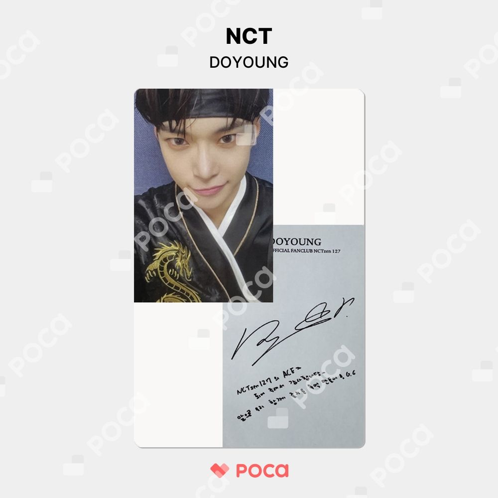NCT ドヨン トレカ 2020 NCT 127 OFFICIAL FANCLUB KIT ファン