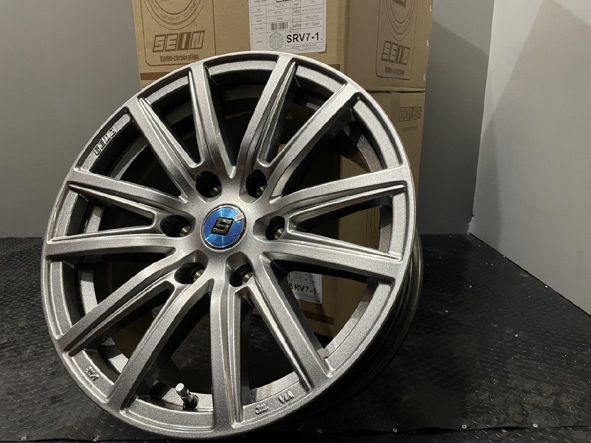 新品 KYOHO SEIN RACING SR17-4 共豊 ザインレーシング 17インチ 4本 7J5HPCD114.3+53 ヴェゼル ヴォクシー ノア等　(VHV762)クレジットカード QRコード決済可能 新品 KYOHO SEIN RACING SR17-4 共豊 ザインレーシング 17インチ 4本