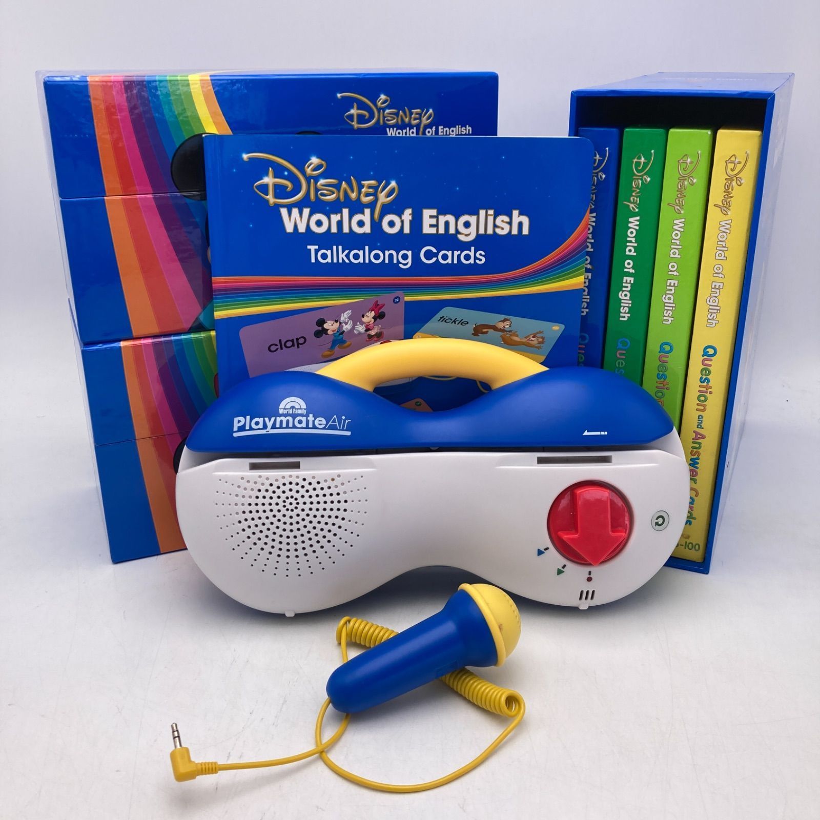 2021年最新版 DWE トークアロング Q&Aカード ディズニー英語システム