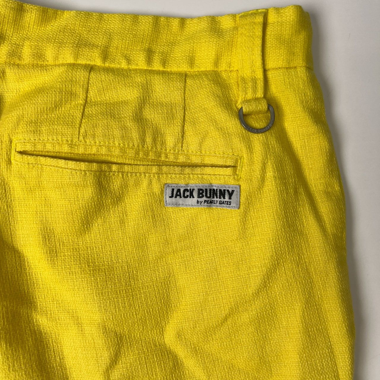 JACK BUNNY 黄色 スリムフィットパンツ JACK BUNNY!!ゴルフスリムフィットパンツ 黄色メンズL - メルカリ