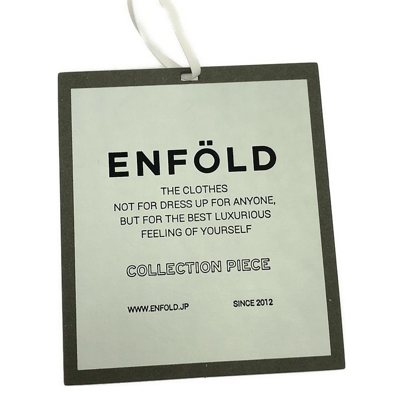 【新品】  ENFOLD / エンフォルド | 2023AW | DROP－HOLE PARTS パーツ ベスト | 38 | ブラック | レディース 新品】 ENFOLD / エンフォルド | 2023AW | DROP－HOLE PARTS パーツ