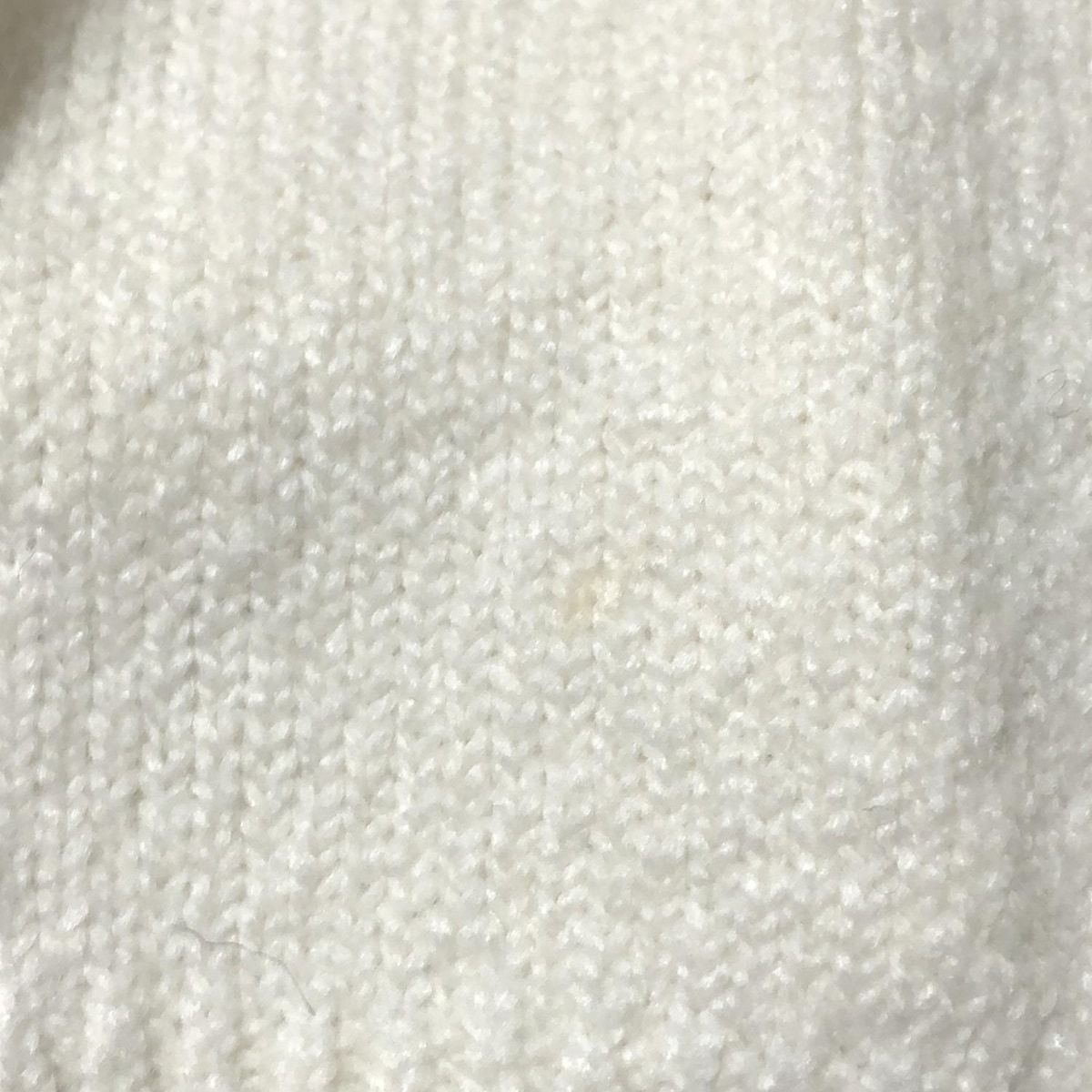 MONCLER - MONCLER(モンクレール) 半袖セーター サイズM レディース GIROCOLLO TRICOT アイボリー×白 ハイネック/異素材切替え MONCLER(モンクレール) 半袖セーター サイズM レディース