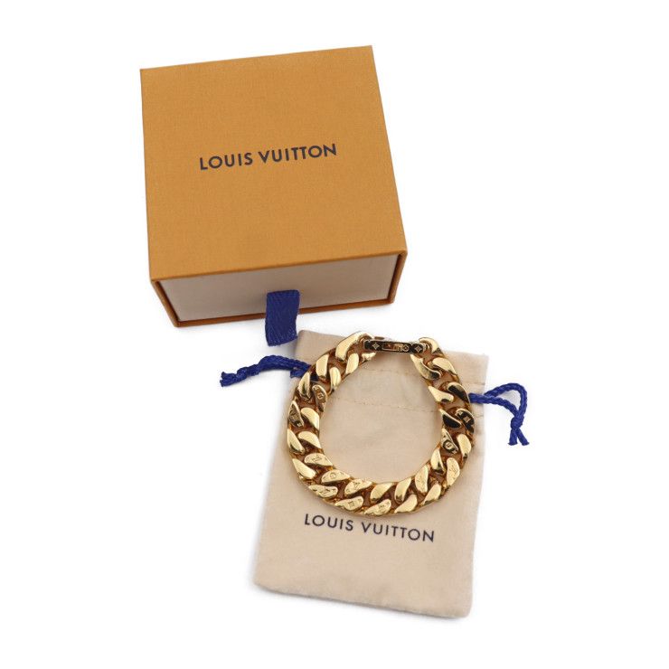 LOUIS VUITTON ルイ ヴィトン ブレスレット M00306 メタル ゴールド