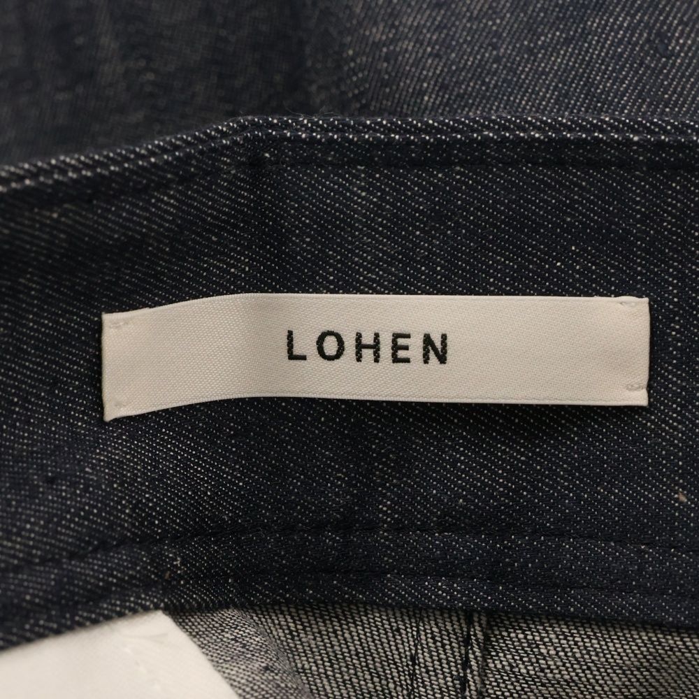 LOHEN (ローヘン) 23SS ランダムタック ハイウエスト デニム