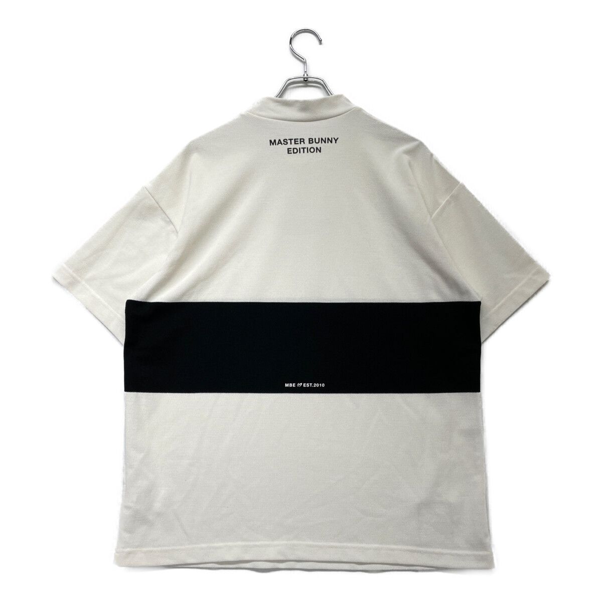 マスターバニーエディション　半袖　モックネック　Tシャツ　シャツ　メンズ　5 MASTER BUNNY EDITION】ベアサッカージャガード 半袖モック