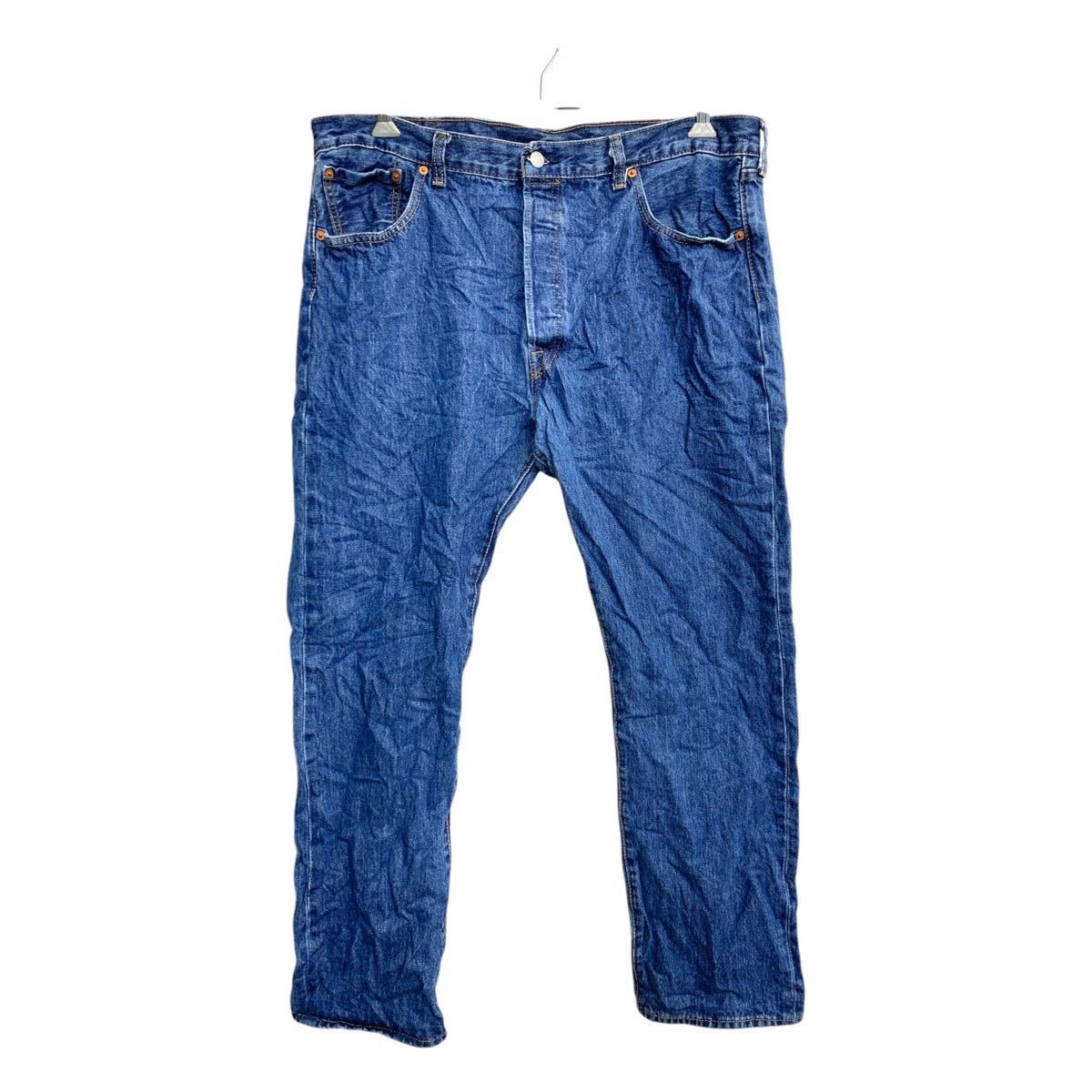 Levi's 501 デニムパンツ W40 リーバイス ボタンフライ ビッグサイズ インディゴ コットン 古着卸 アメリカ仕入 2501-819