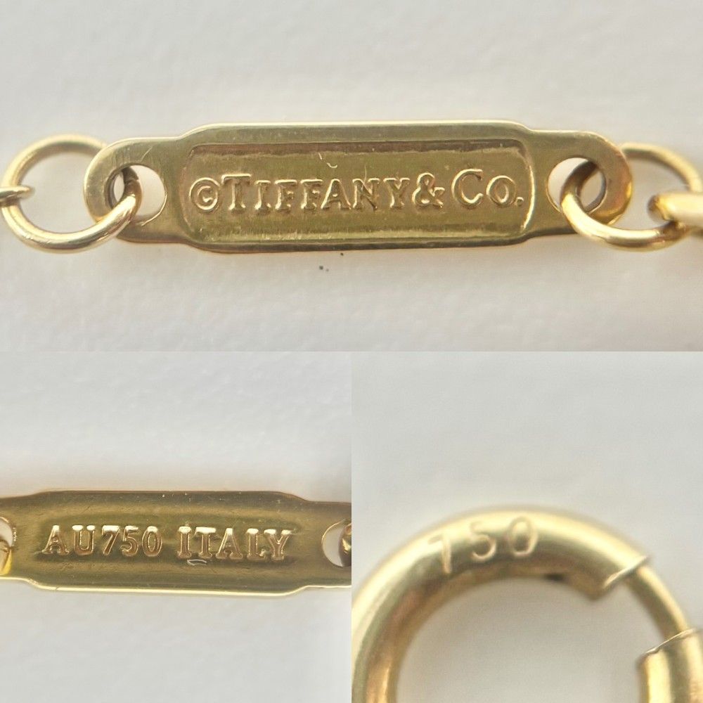 Tiffany & Co. Tスマイルペンダント ゴールドK18YG/Au750 楽天市場】TIFFANY&Co.(ティファニー) スモール スマイル