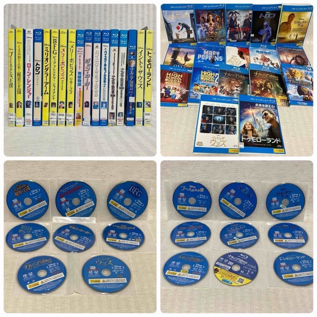 Blu-ray・DVD】ディズニー45作品 まとめ売り 名作・実写・傑作