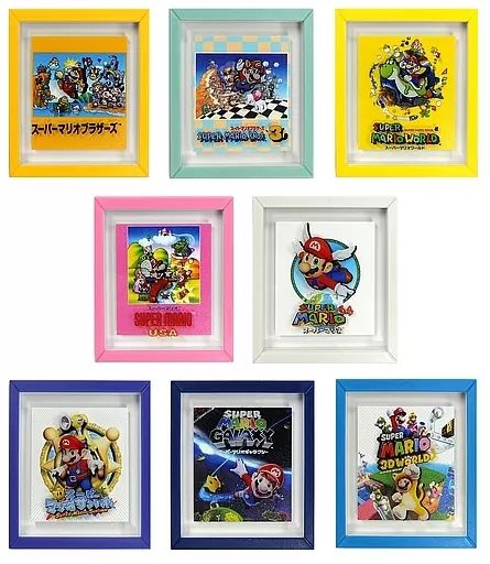 中古】マグネット・磁石 全8種セット 「スーパーマリオ マグネット