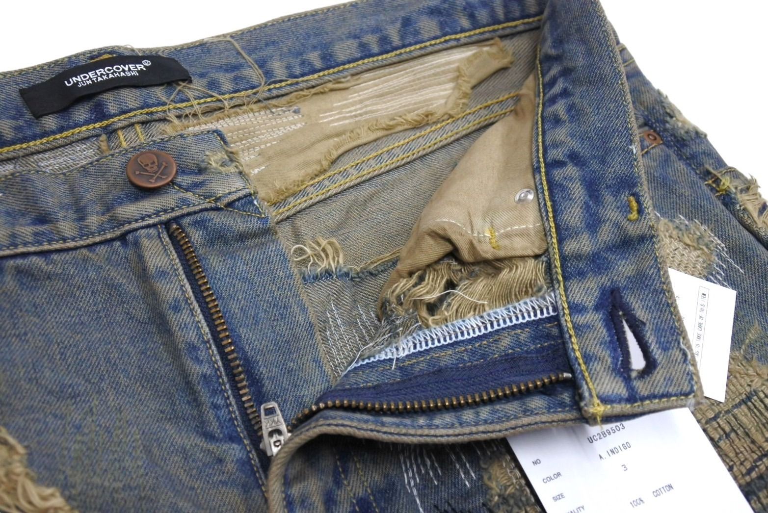 新品未使用 UNDERCOVER アンダーカバー 85デニム パンツ UC2B9503 