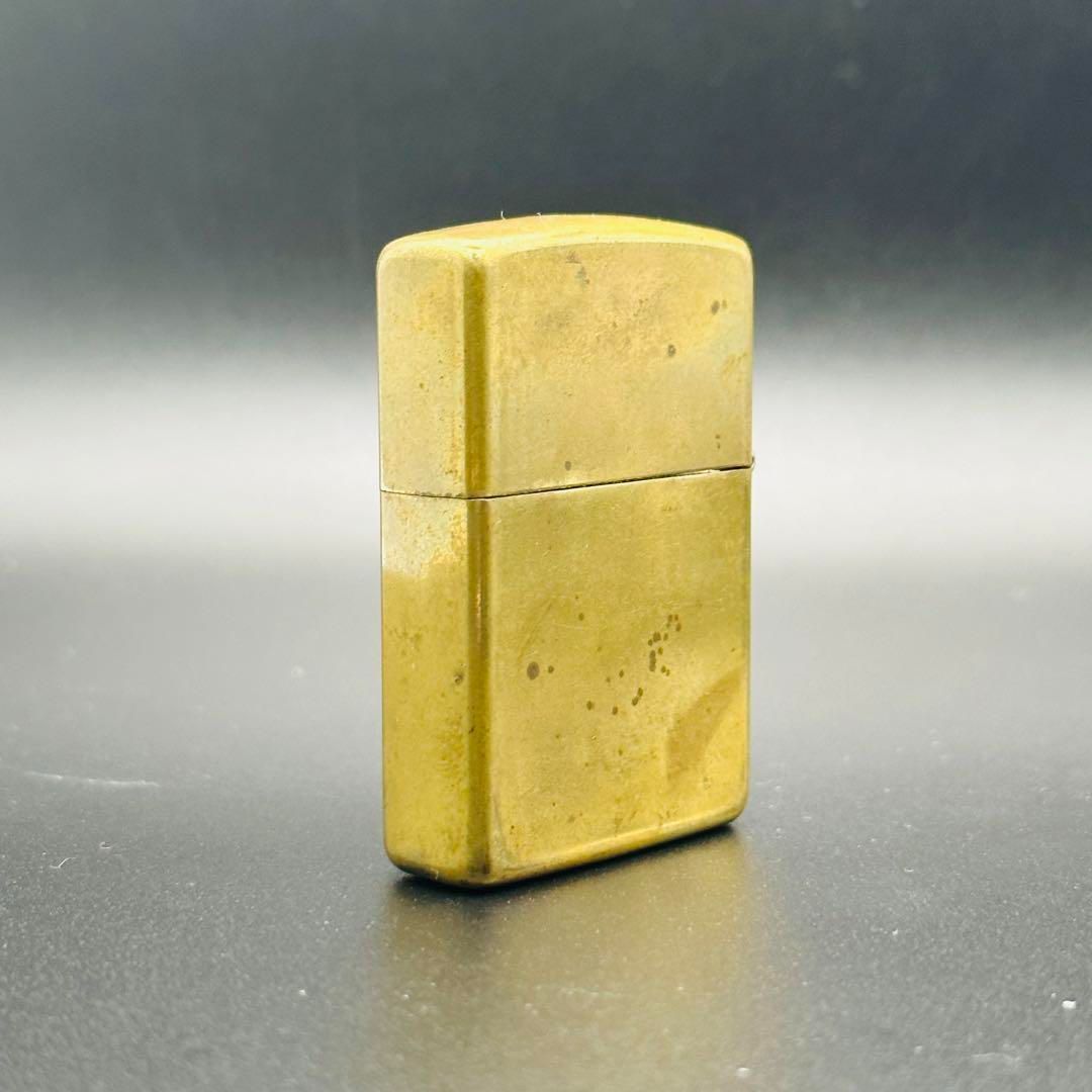 Zippo LUCKY STRIKE ラッキーストライク 真鍮 ゴールド マット