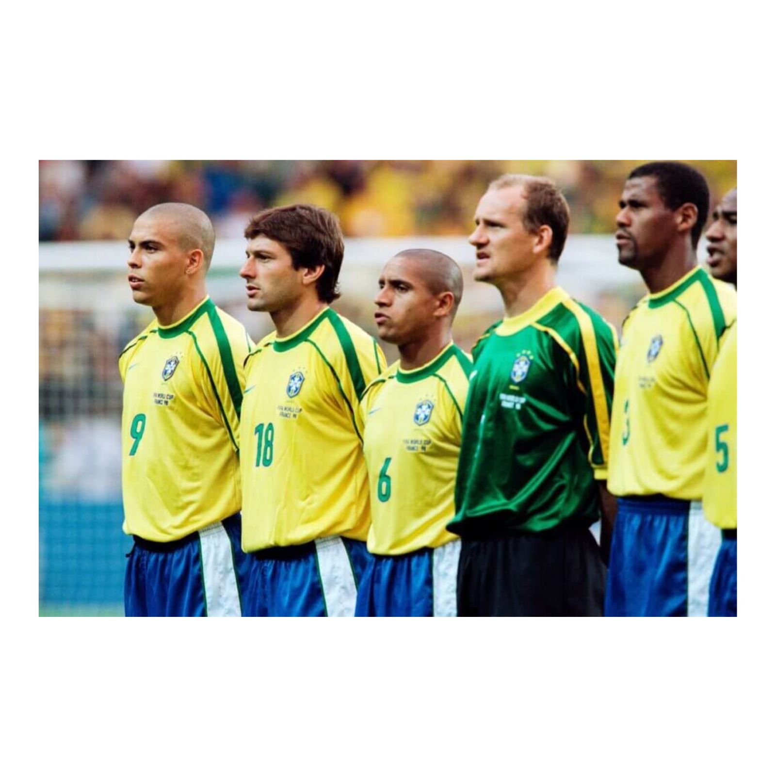 1998 90s FIFA WORLD CUP フランスワールドカップ ブラジル代表