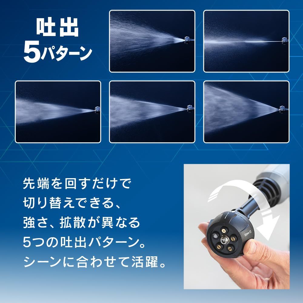 充電式ハンディーウォッシャー JHW-101