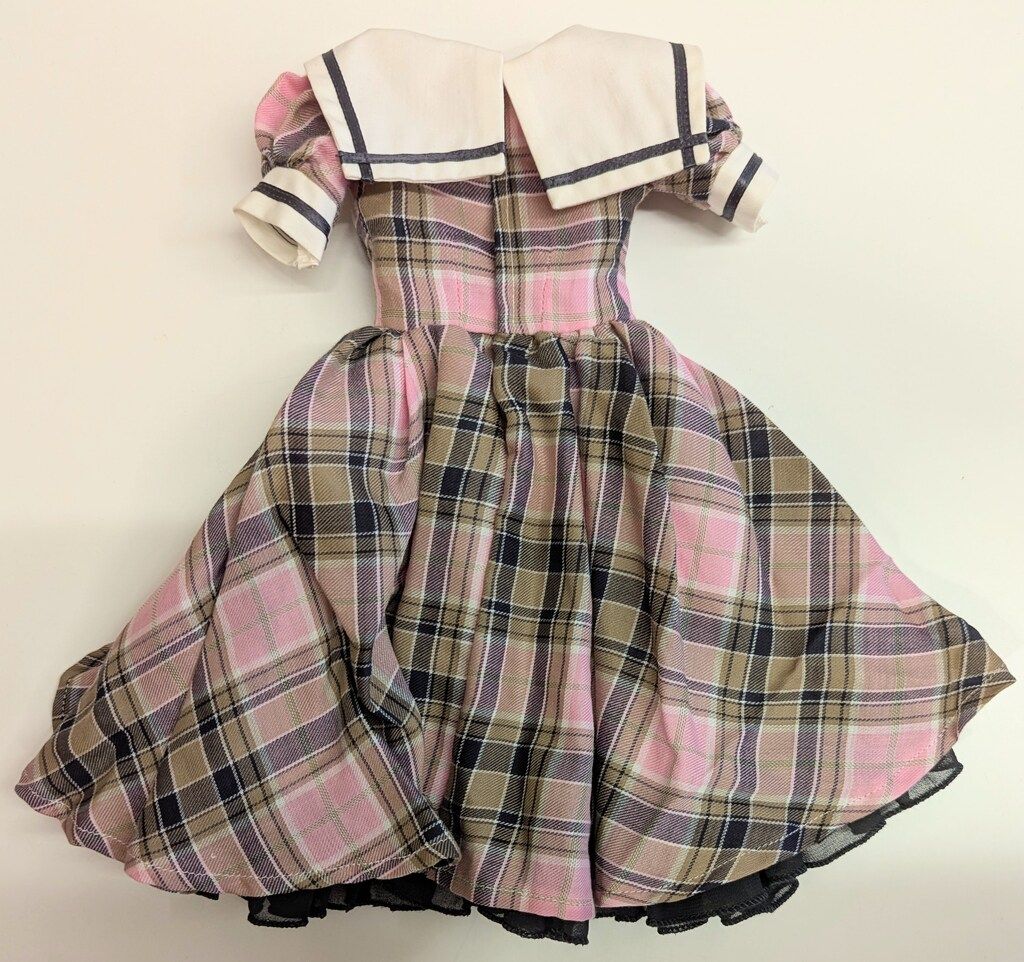 Ronshuka Couture MDD セーラーワンピ 2nd チェック柄 ピンク