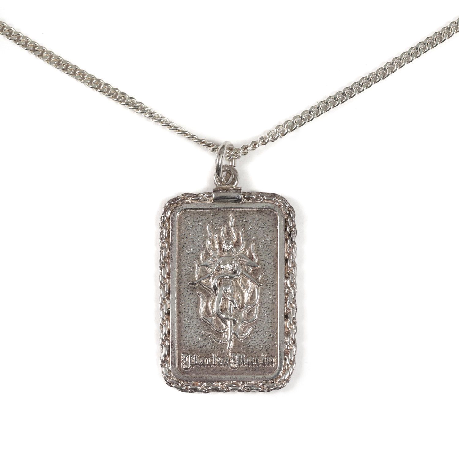 WACKO MARIA 快楽ペンダントネックレス WACKO MARIA (ワコマリア) PLATE NECKLACE ( TYPE-2 ) (快楽