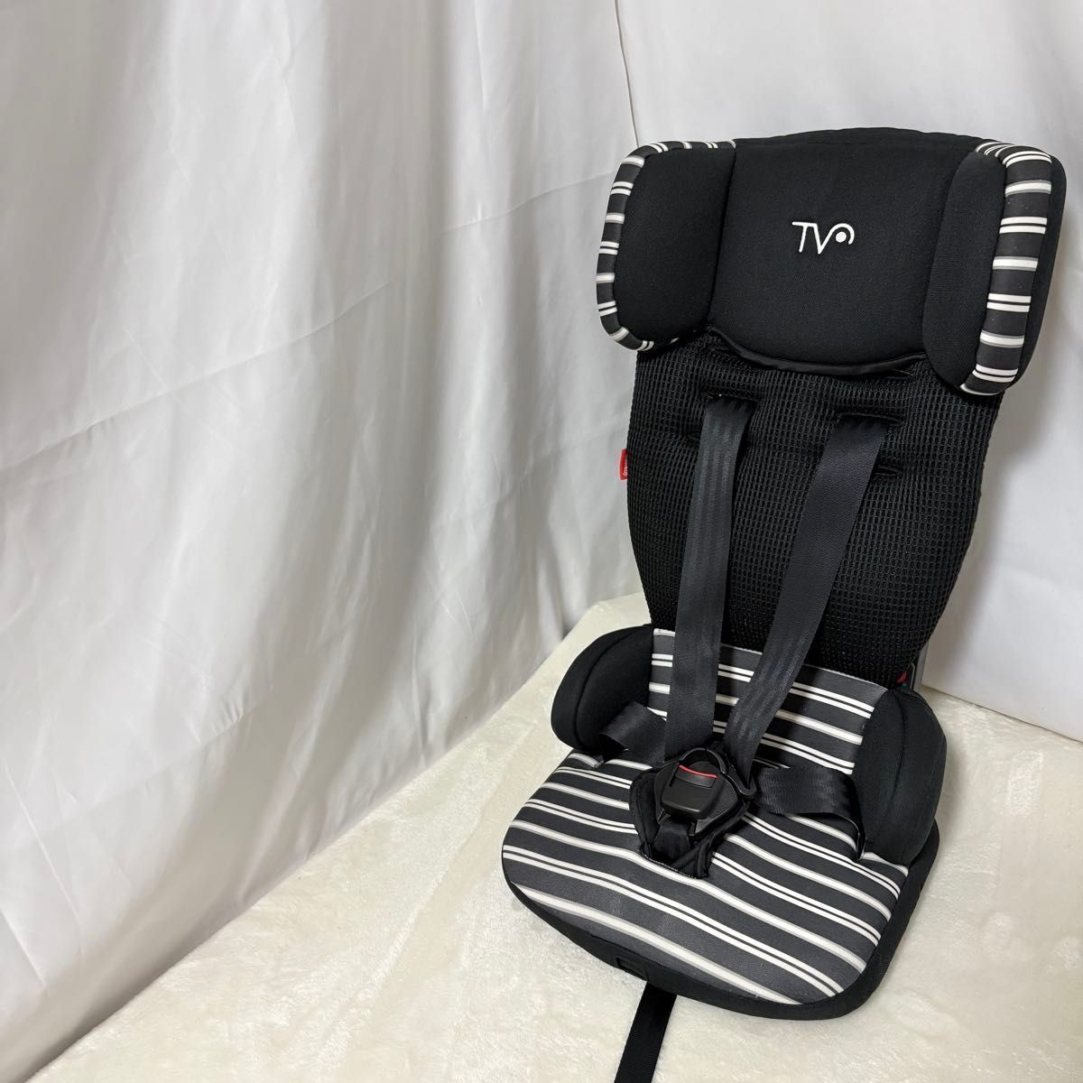 日本育児 トラベルベストECプラス トラベルベスト TV106 ECプラス ジュニアシート ブラックボーダー