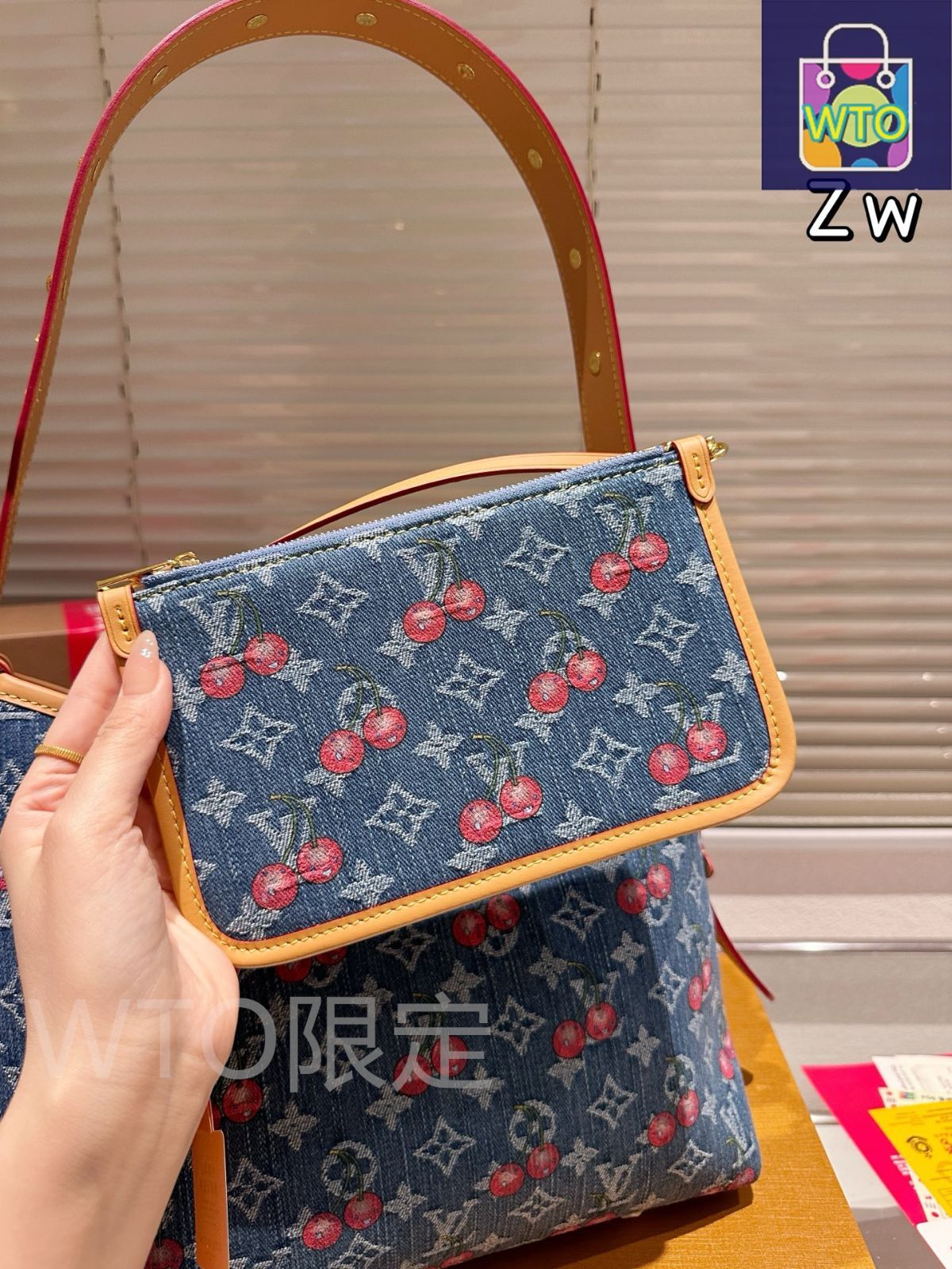 【エレガントな日常を演出】ルイヴィトン デニム チェーンバッグ 今日特価】Elegant LV エレガントルイ・ヴィトン デニムキャリー