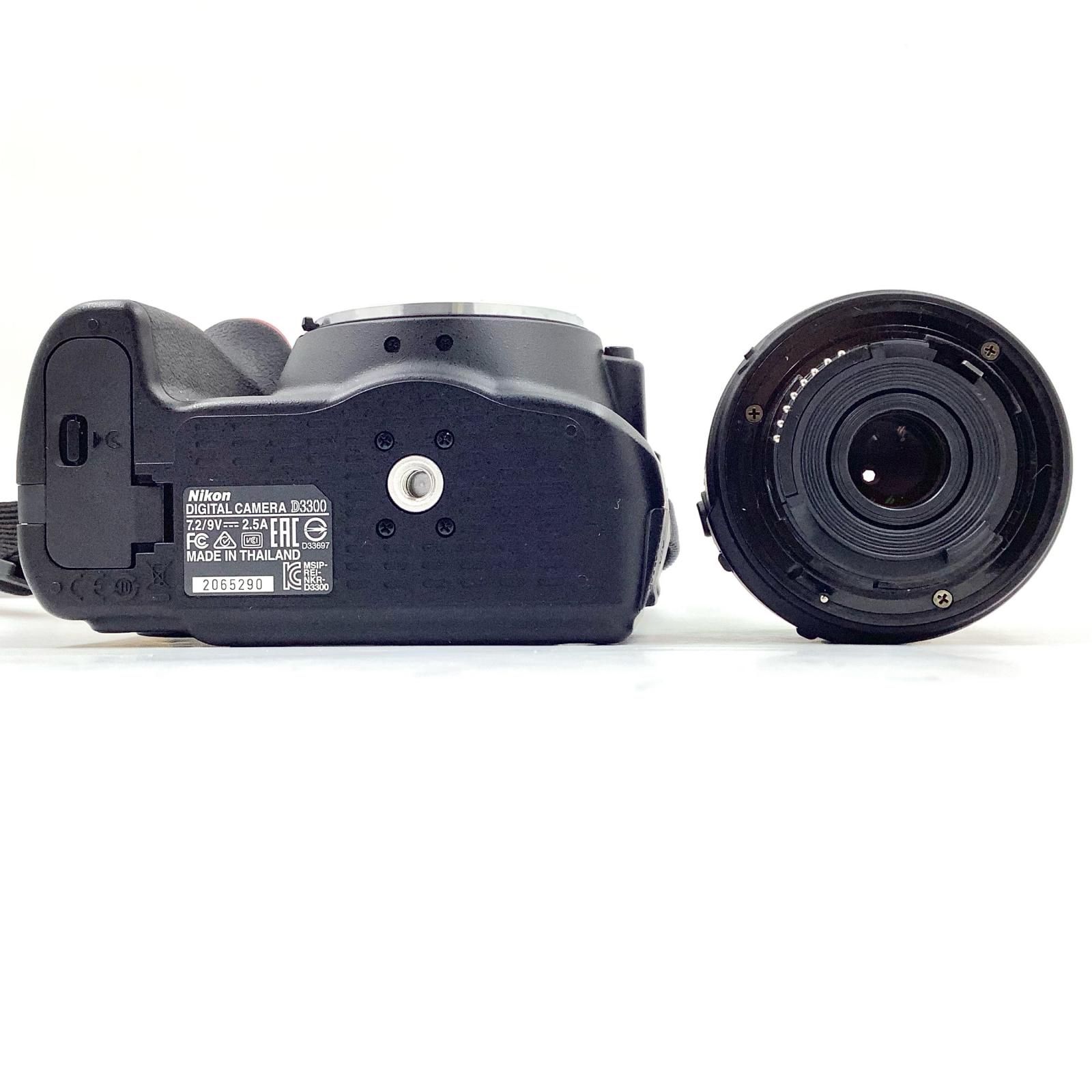 Nikon デジタル一眼 D3300 18-55 VRII レンズキット [ブラック