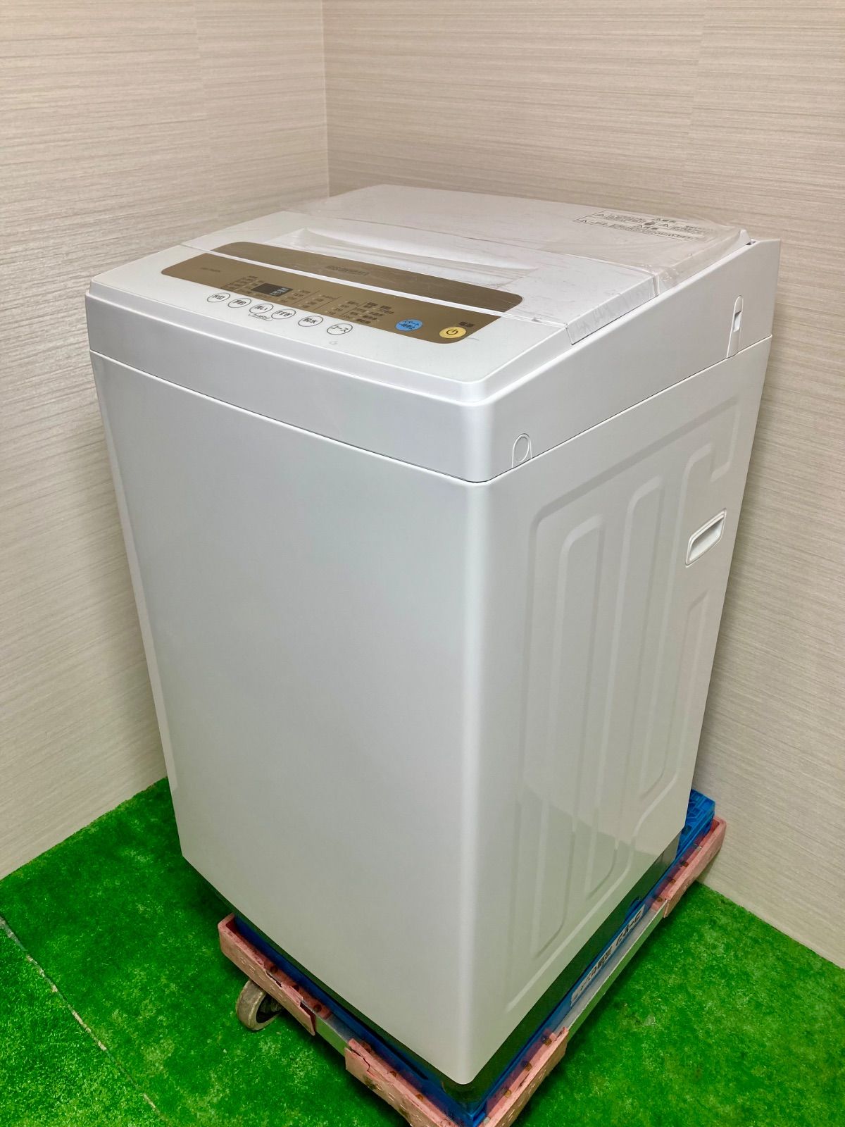 小粋な 一部地域送料無料 安心3ヶ月保証 1人暮らしにぴったりサイズ アイリスオーヤマ2020年製 全自動洗濯機 5.0kg IAW-T502EN 送料無料も!