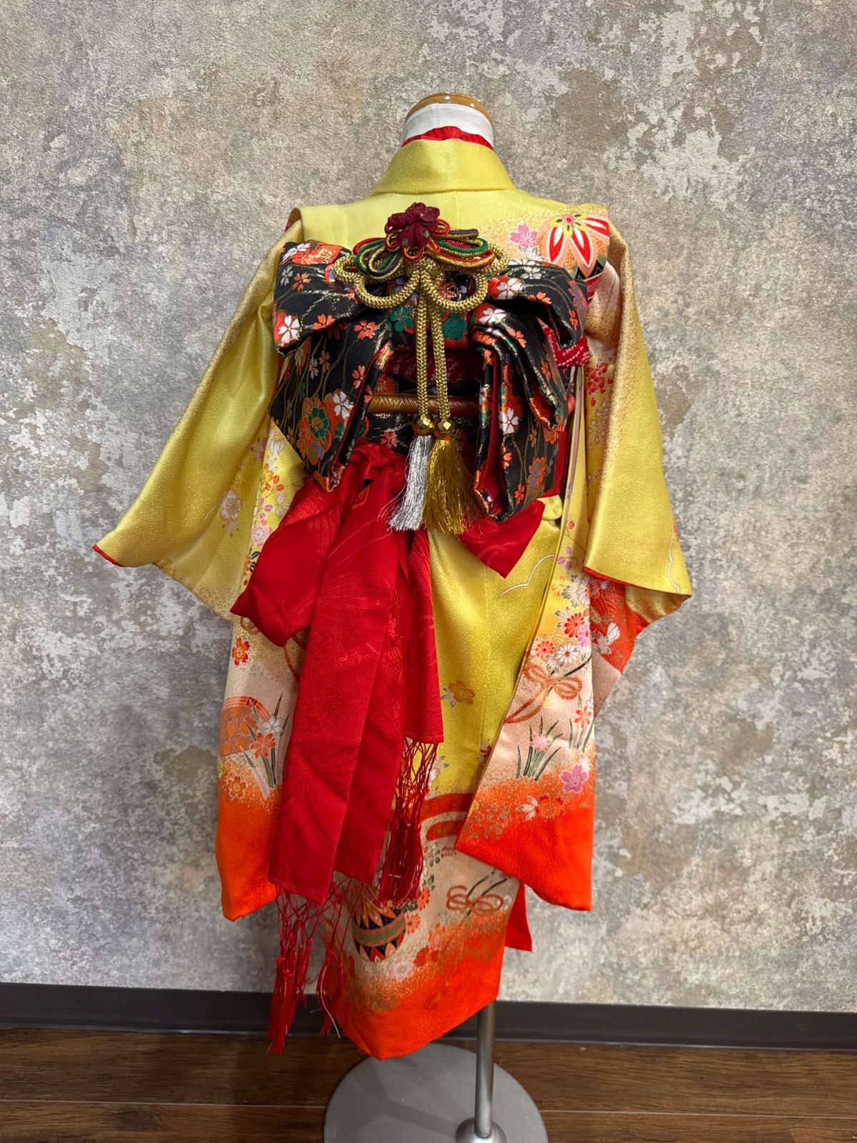 七五三 小物帯セット 七五三 はこせこ結び帯セットL 七歳用 和装