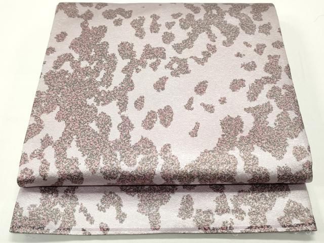 ☆専用☆美品 夏着物 正絹 変わり紗“波に色と織の魔術師”袋帯 N-39 utatane｜utatane 綿麻 高級変わり織 浴衣3点セット 先染め