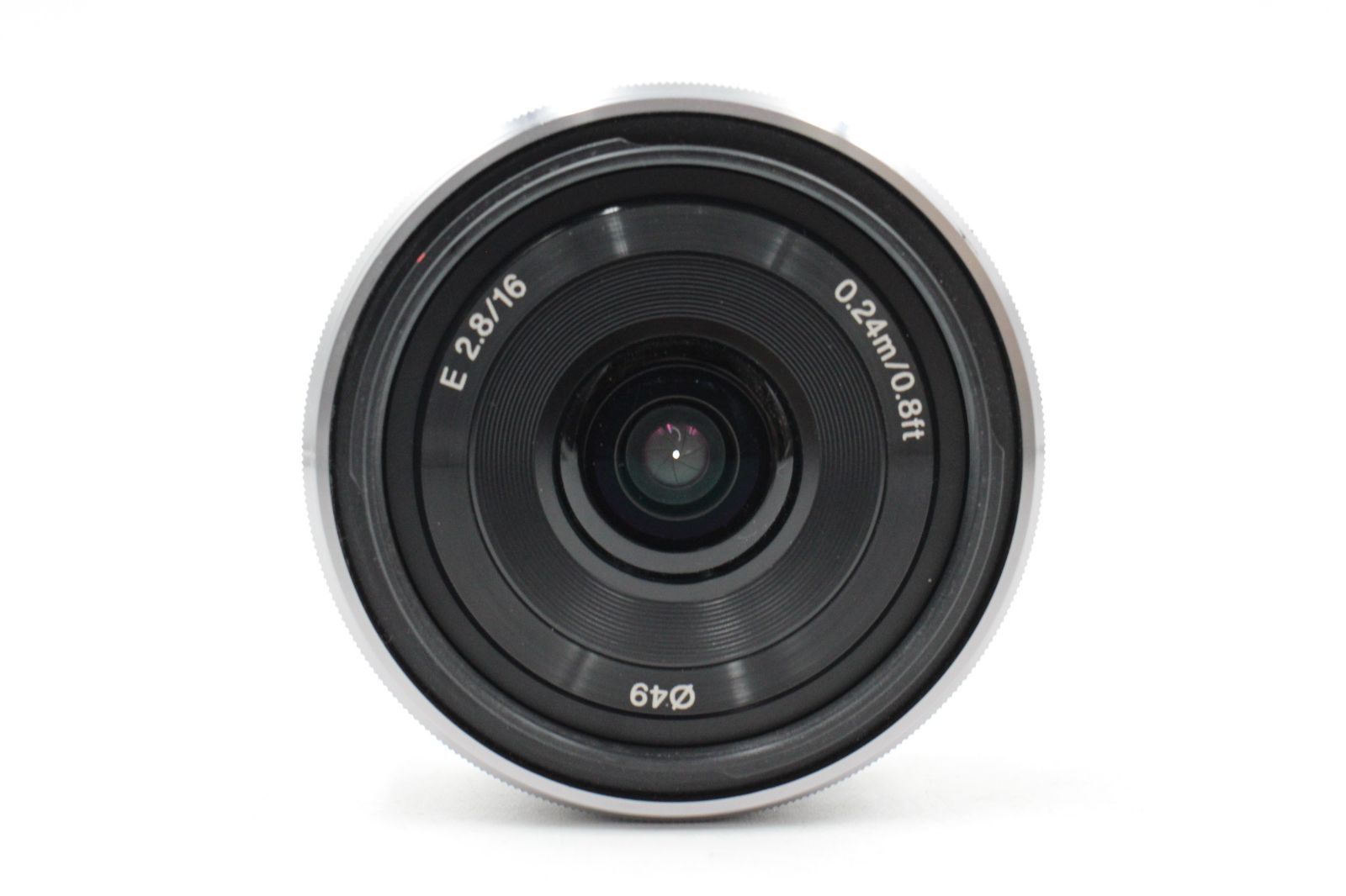 美品☆SONY ソニー E 16mm F2.8 SEL16F28 パンケーキレンズ ###14185 SONY