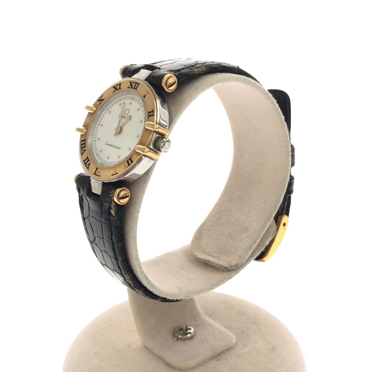 【OMEGA/オメガ/コンステレーション/5951080/Cal.1455】 腕時計 稼働 OMEGA オメガ コンステレーション クォーツ 595.1080